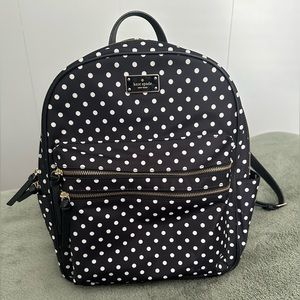 Kate Spade Polkadot Backpack